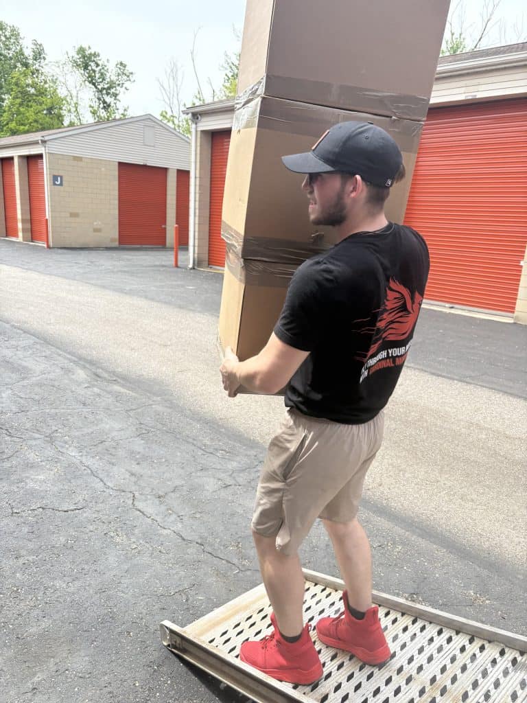 temporary storage during a move