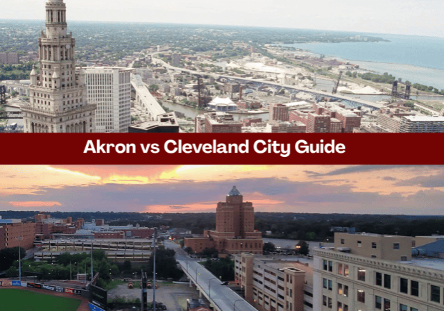 akron vs cleveland city guide