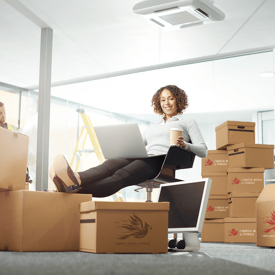 commercial moving packing boxes