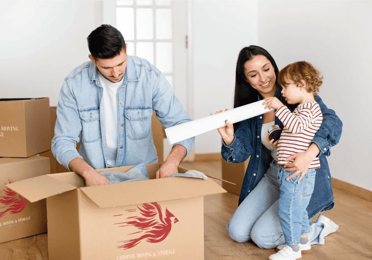 moving with kids