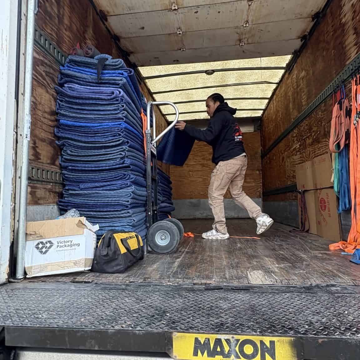 organizing a moving truck for a senior move organizing a moving truck for a senior move