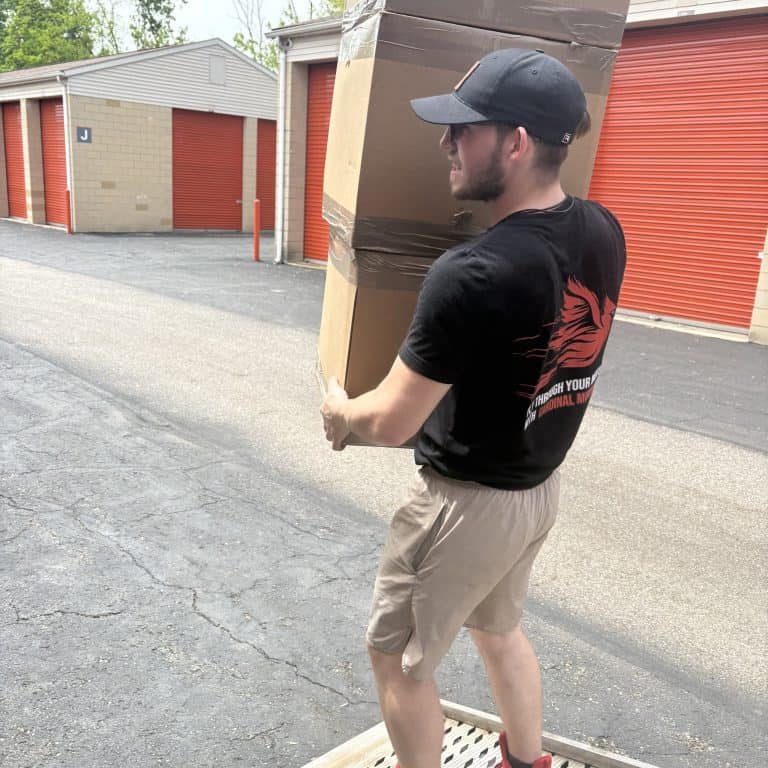 temporary storage during a move