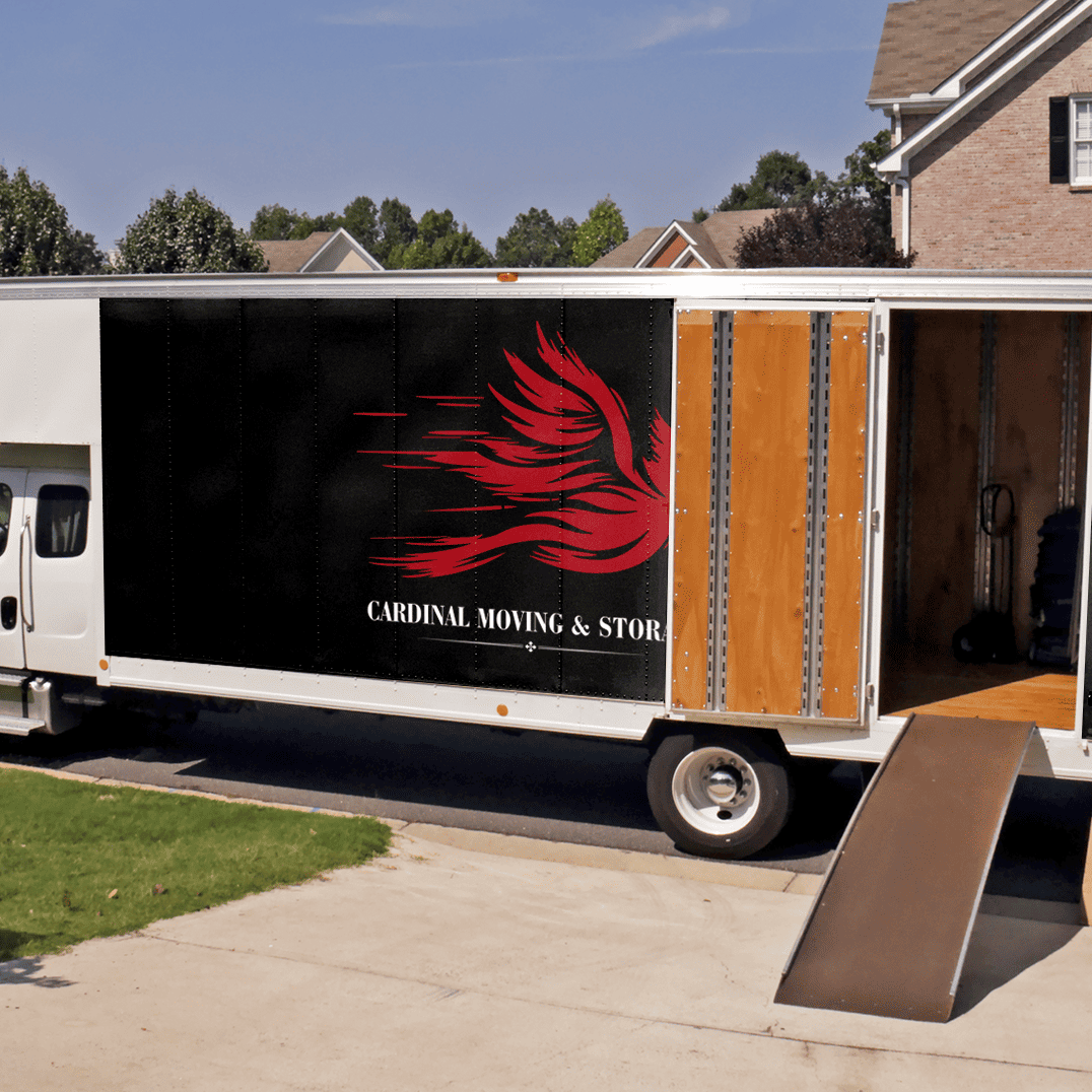 moving company truck for Cardinal Movers in Ohio